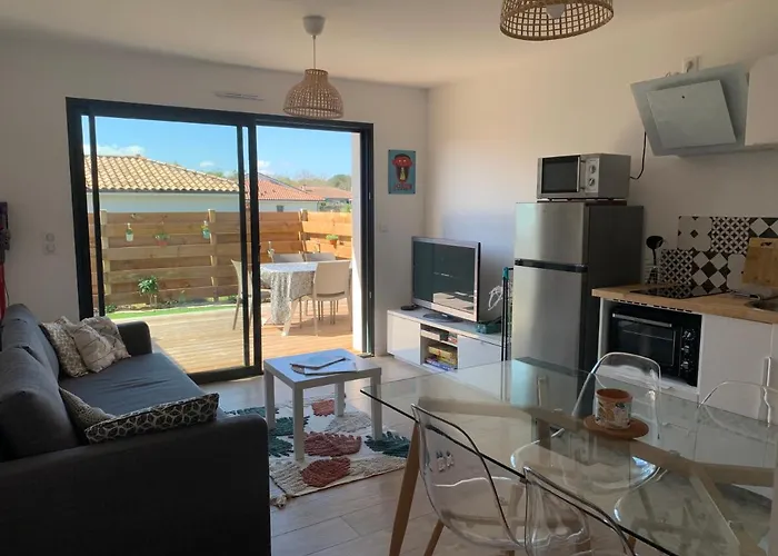 A 10Min D\'Hossegor, T2 Avec Jardinet Et Terrasse